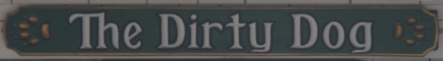 the dirty dog sign